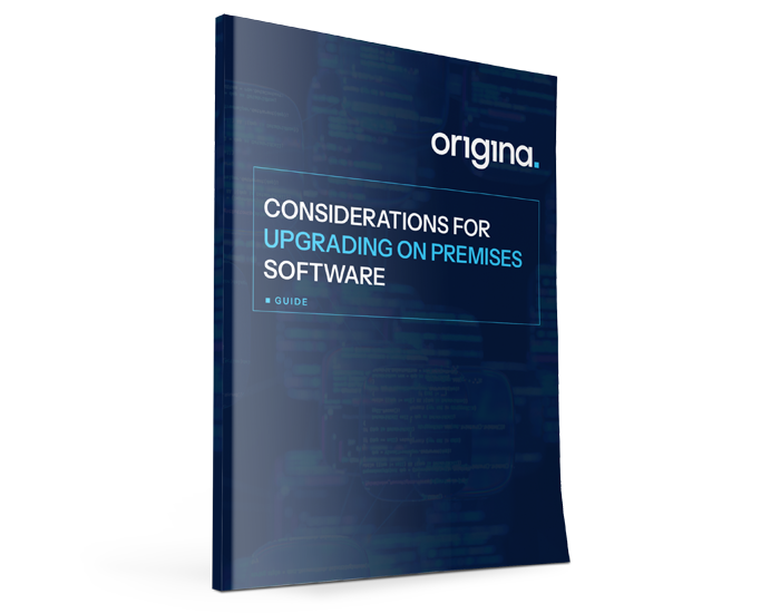 Considerations for Upgrading On-Premises Software