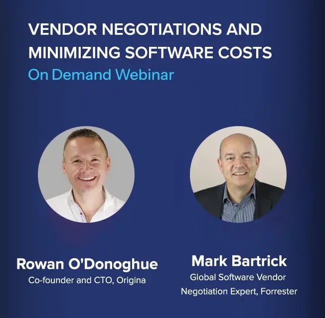 Vendor Negotiations and Minimizing Software Costs