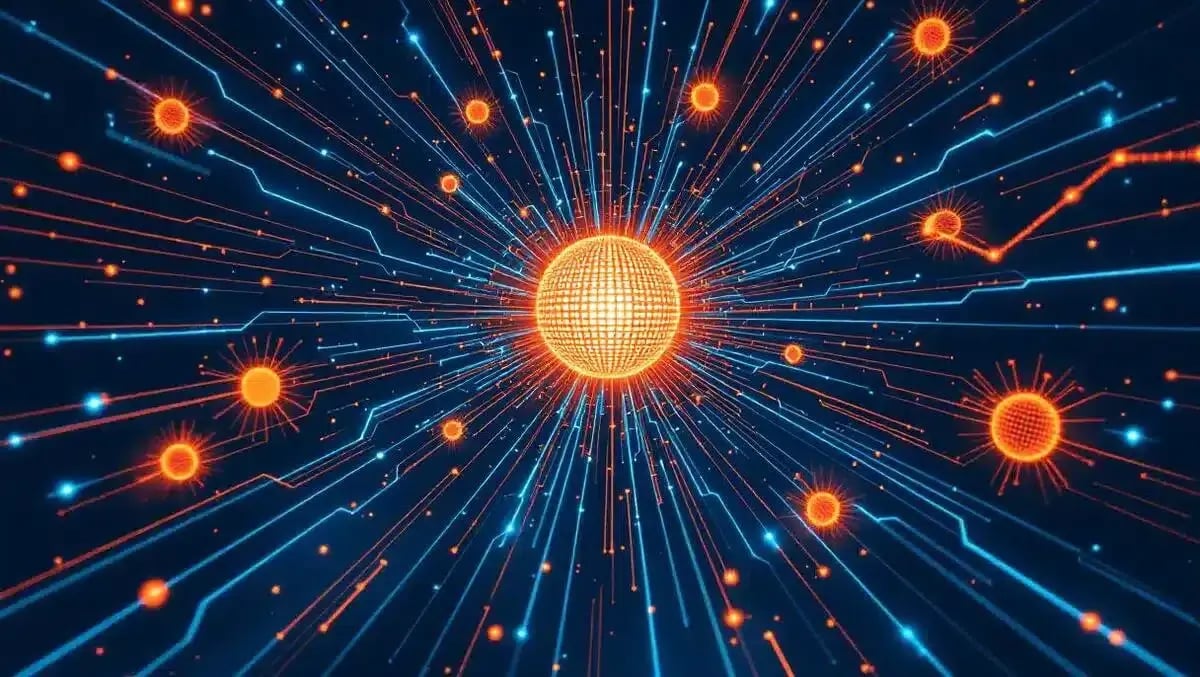 abstract-digital-hub-with-interconnected-lines-and-broken-connections-symbolizing-global-network-disruption
