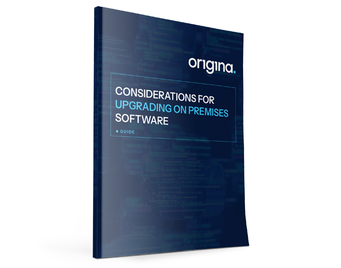 Consideration for upgrading on-premises software