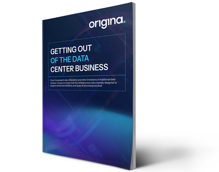 Getting Out of the Data Centre Business